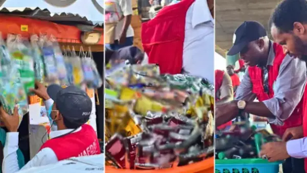 NAFDAC Begins Nationwide Crackdown On Alcoholic Drinks In Sachets, Small PET Bottles