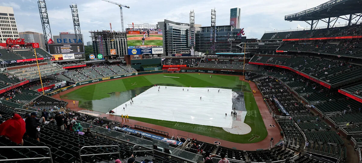 Braves vs. Mets potential rain delay chat and discussion