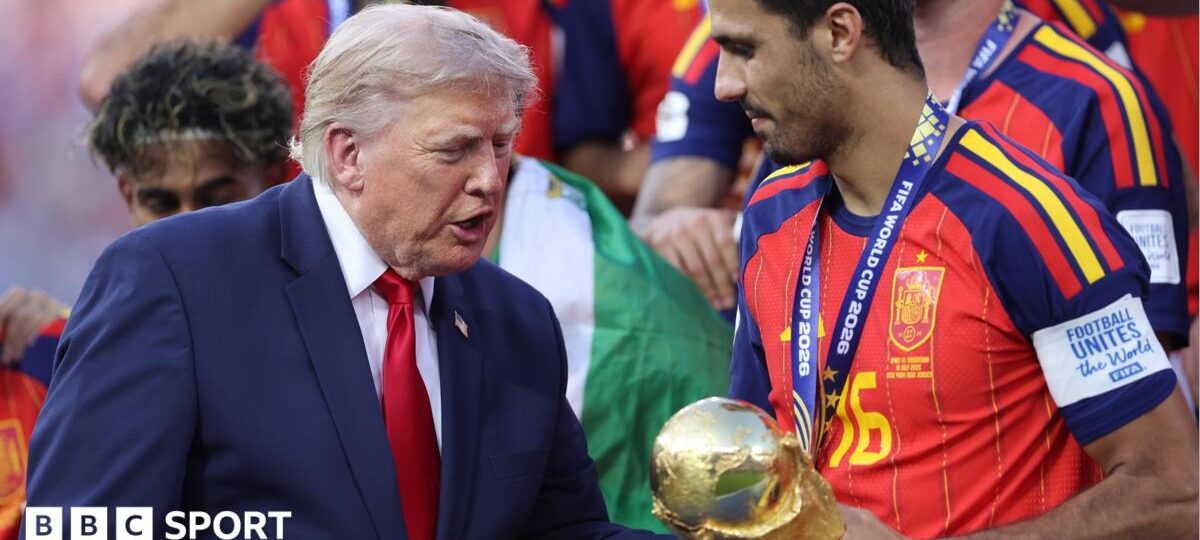 Trump, Bieber and Shakira - a World Cup final like never before