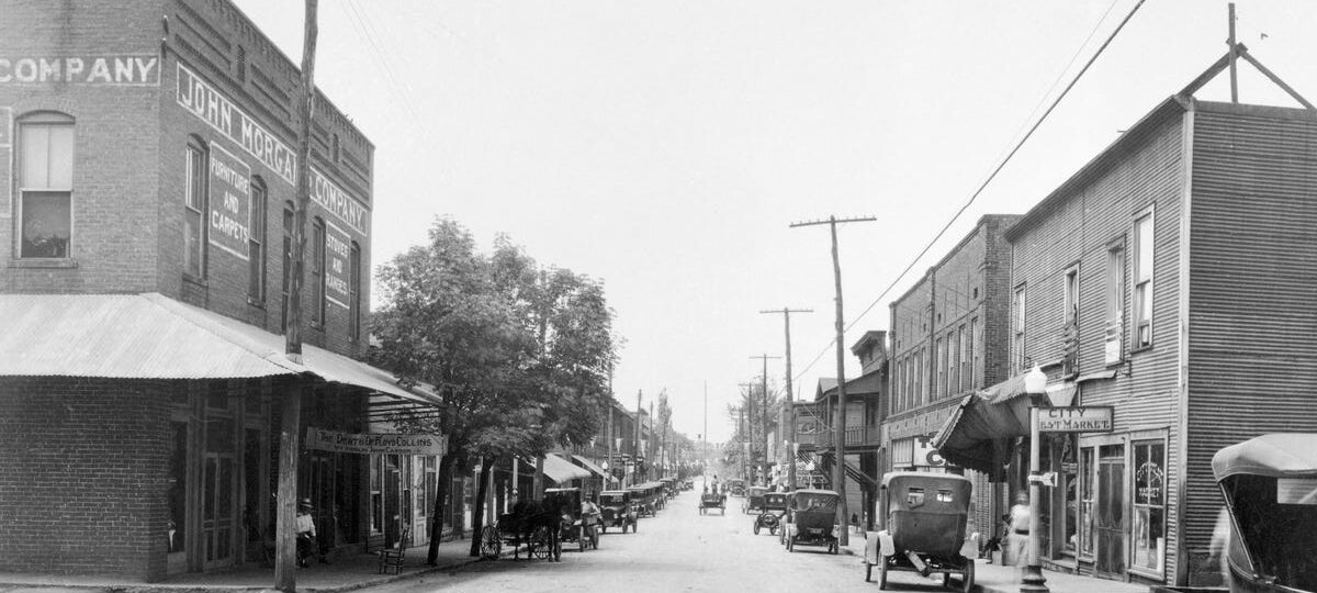 See what life was like in America's small towns a century ago