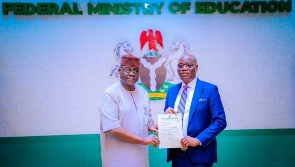 Ex-UNILAG Vice-Chancellor Ogundipe Assumes Office as NUC Governing Board Chairman