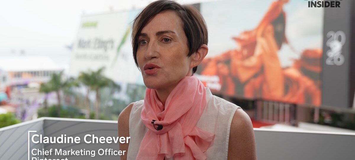 Pinterest is about "intention" rather than attention, says CMO Claudine Cheever