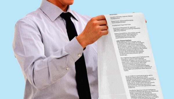 Why every job description suddenly feels like a CVS receipt