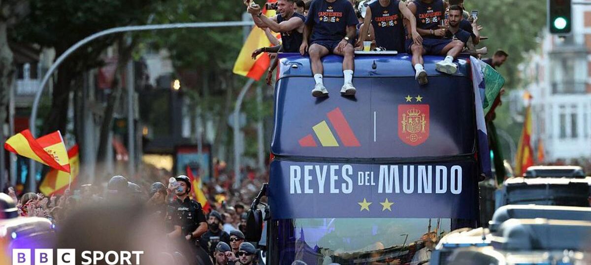 Gallery: Spain celebrate World Cup triumph in Madrid