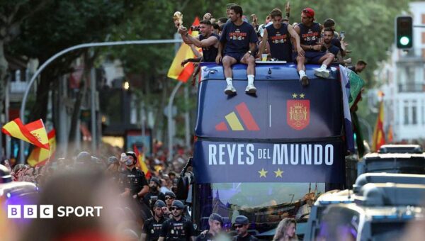 Gallery: Spain celebrate World Cup triumph in Madrid