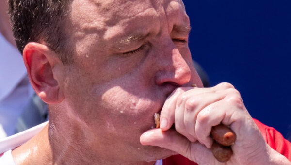 Miki Sudo wins Nathan’s hot dog eating contest as Joey Chestnut defends title after legal troubles