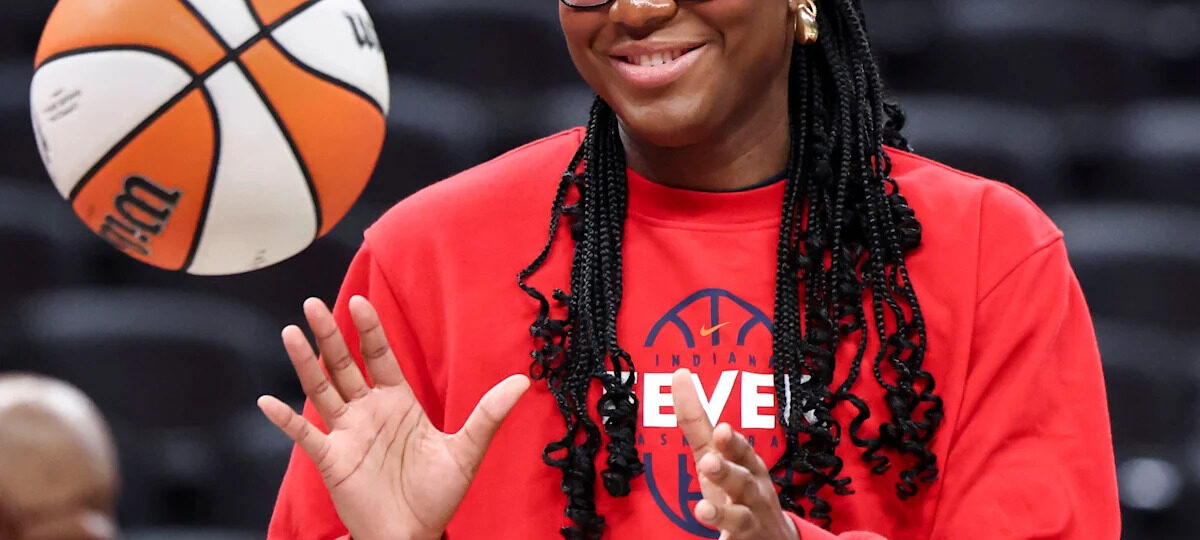 Is Aliyah Boston playing in Saturday's Indiana Fever game vs. New York Liberty?