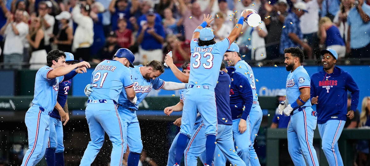 Nimmo’s walk-off single gives Rangers 6-5 win over Astros and winning record at All-Star break