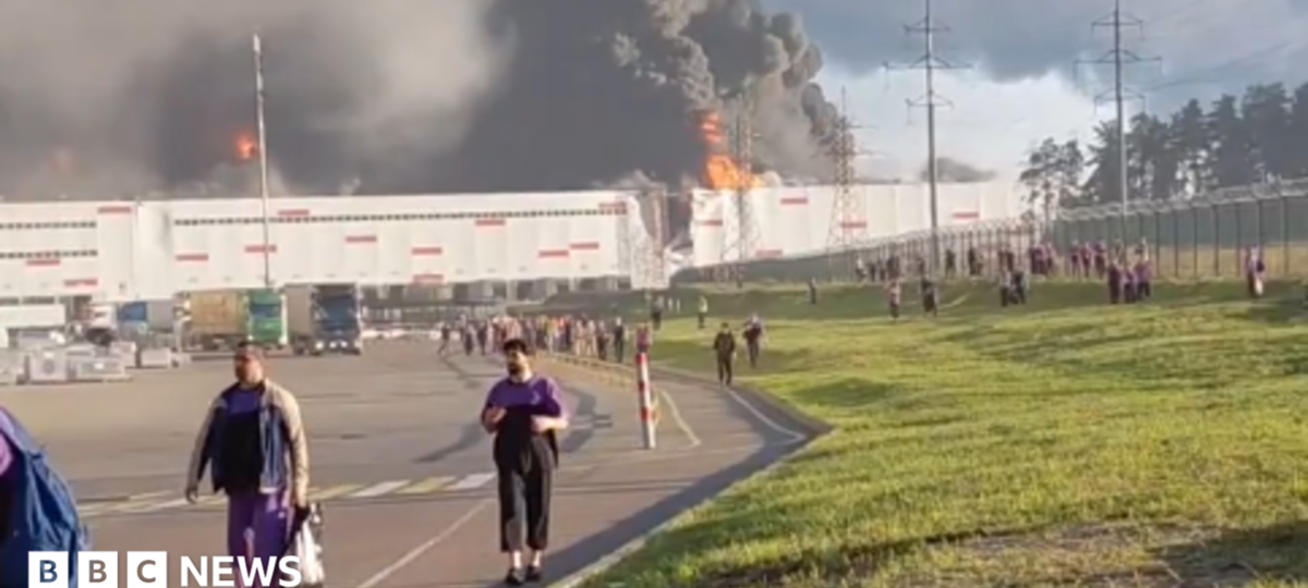 Russian online retail warehouses hit by deadly Ukrainian strikes