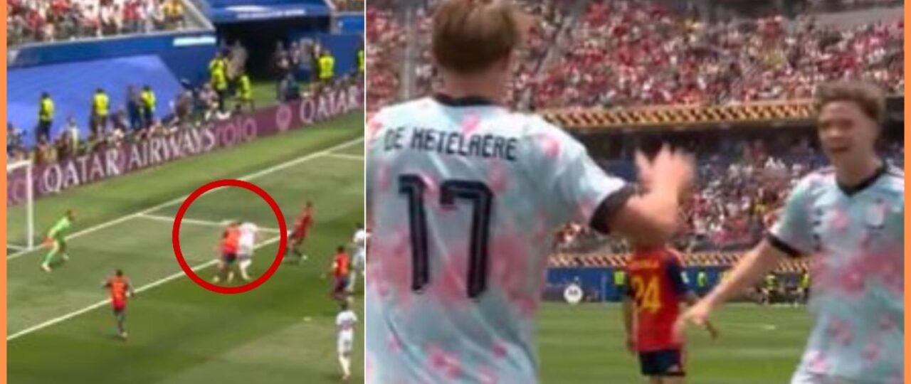 Video: Belgium stun Spain with well-worked equaliser in World Cup quarter-final