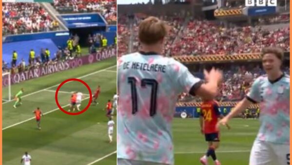 Video: Belgium stun Spain with well-worked equaliser in World Cup quarter-final