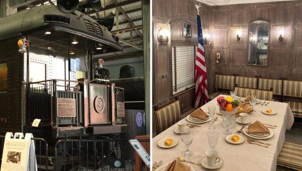 Before Air Force One, US presidents traveled aboard a luxury train car. See inside the 'White House on wheels.'