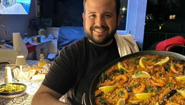 My family moved around in Florida, and I struggled to make friends. I eventually built a community around cooking paella.