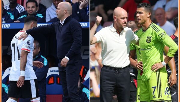 Arne Slot and Erik ten Hag are both among candidates as role opens at major job