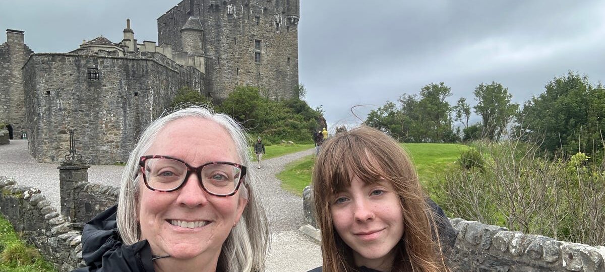 I took my teen on a group tour in Scotland. I worried she’d be out of place, but she proved how grown-up she is.