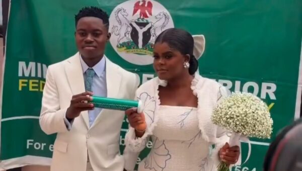 Peller legally marries Jarvis ahead of planned wedding reception [VIDEO]