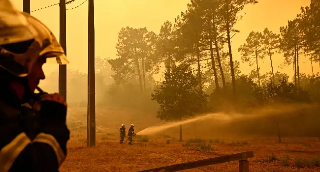 160,000 Evacuated As Record Wildfires Ravage France, Spain