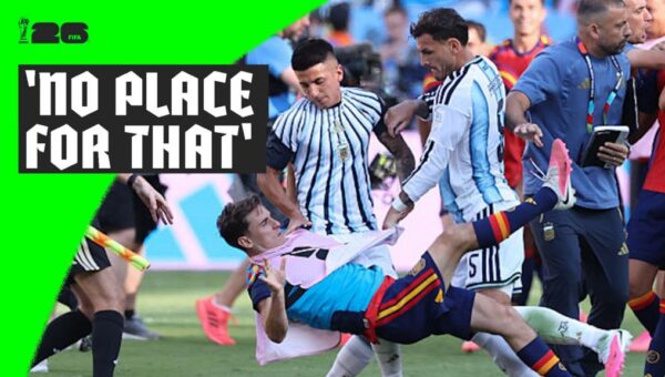 ‘The reaction is terrible’ – World Cup final turns ugly at full-time