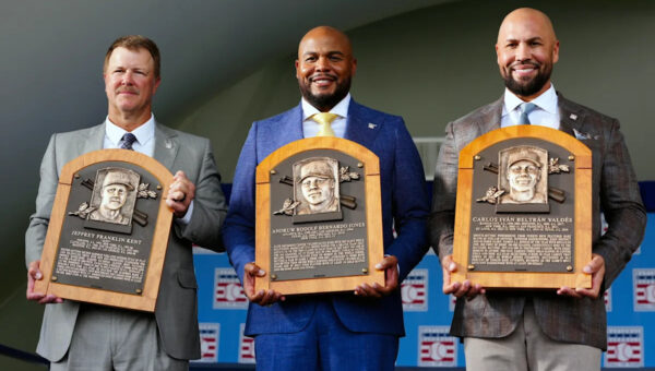 2026 Baseball Hall of Fame induction: Carlos Beltrán, Andruw Jones, Jeff Kent speak of national, organizational pride while enshrined
