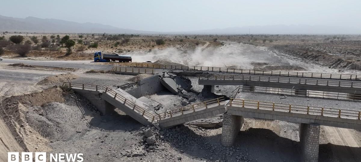 US strikes hit Iran for seventh consecutive night