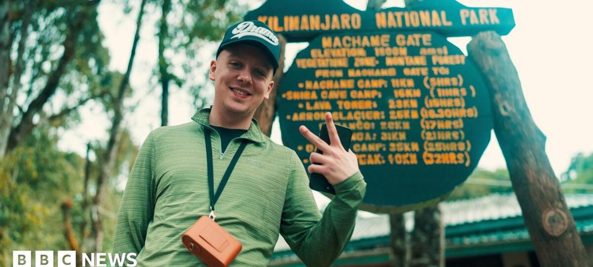 How rapper Aitch's sister inspired him to climb one of the world's highest peaks