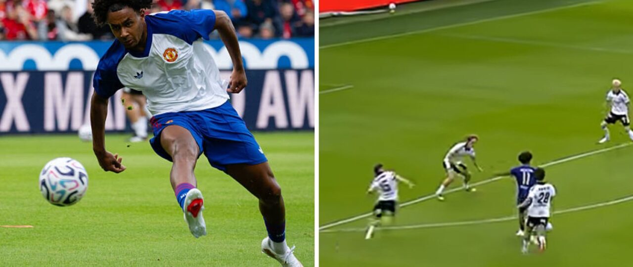 Watch: Joshua Zirkzee scores outrageous solo goal as Man United thrash Rosenborg 5-0