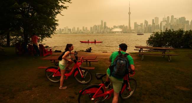 Trump Threatens To Increase Canada Tariffs Over Wildfire Smoke Pollution