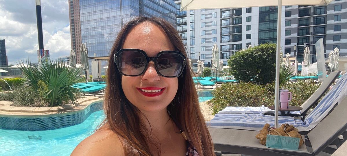 I'm making a summer at home feel extra special for my family. Paying for access at fancy hotel pools has been a game changer.