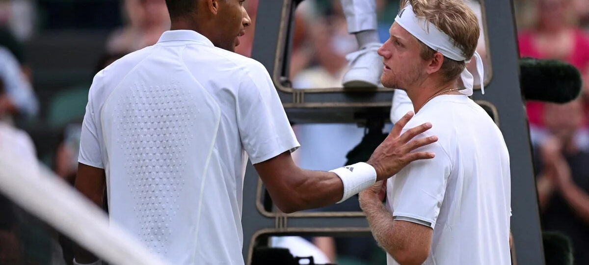 Wimbledon classic ends in bad blood as players argue on match point