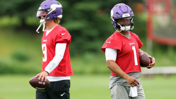 Kyler Murray and J.J. McCarthy will split first-team reps as QB battle continues into Vikings camp