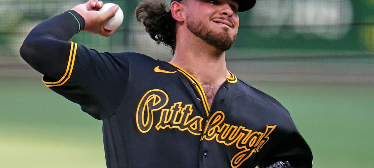Pirates’ Jared Jones perfect through 6 innings against NL East-leading Braves