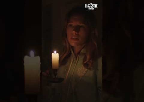 She Saw the Witch Sitting in the Dark! 🕯️ #TheCrowWitch #EnglishMovie #shorts #Movie #horror #witch
