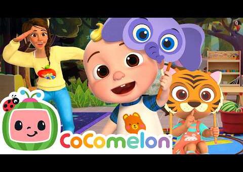 Peekaboo I See You – Animal Play Pretend | CoComelon Nursery Rhymes and Kids Songs