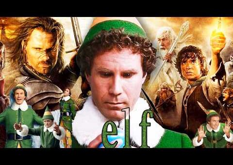 Elf (2003) Movie || Will Ferrell , James Caan , Zooey Deschanel , || Action Movie Review And Facts