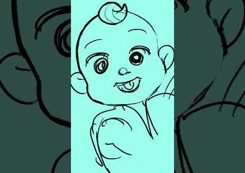 Let’s Draw 5 Little Ducks! 🦆✏️ CoComelon Draw With Me #shorts