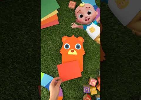 Easy CoComelon Crafts! DIY Boba Bear! #shorts #cocomelon