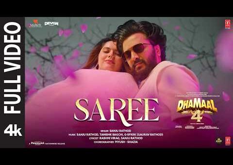 Dhamaal 4: Saree (Full Video) | Sanju Rathod,Tanishk | Ajay D,Ritiesh Deshmukh,Anjali,Arshad,Jaaved