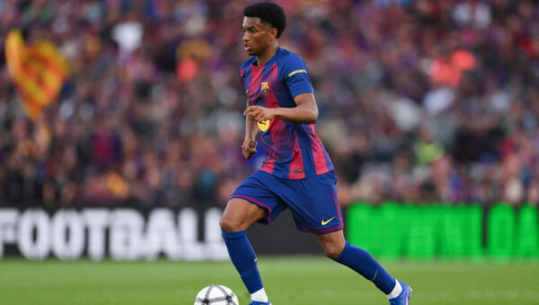 Barcelona boss insists he has not told Man United target Balde to leave