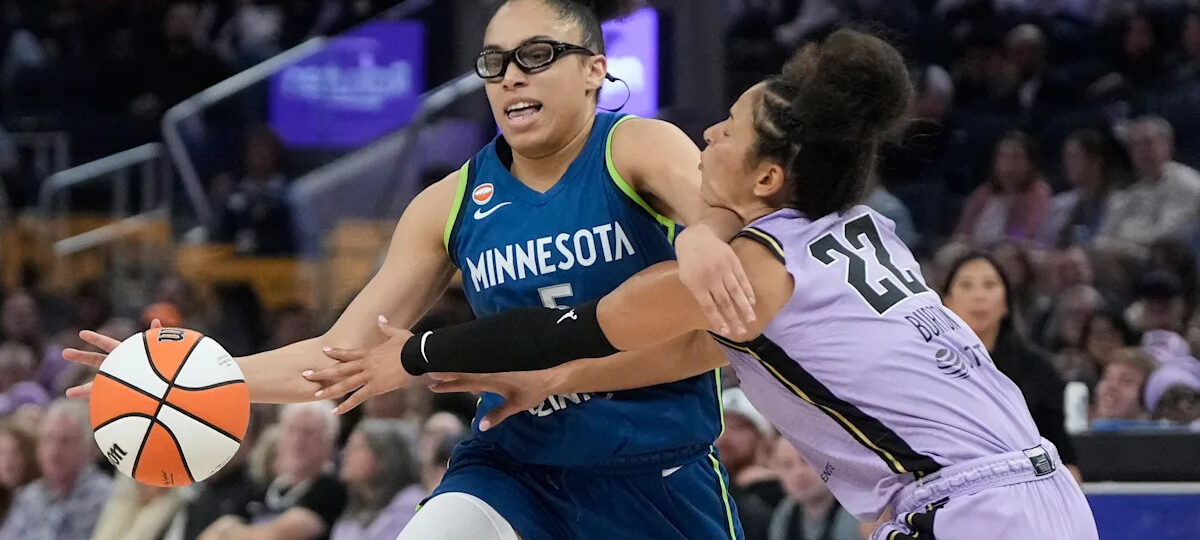 Olivia Miles has 20 points, 7 assists before ankle injury as WNBA-best Lynx beat Valkyries 77-66