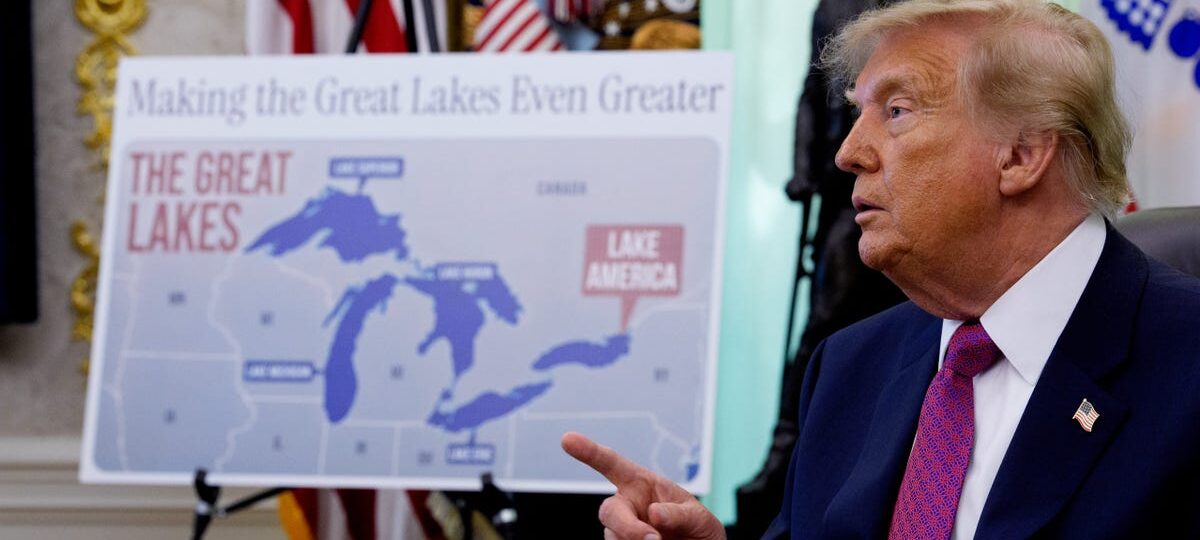 All the places the Trump administration has renamed in his second presidency, from the Gulf of Mexico to Lake Ontario