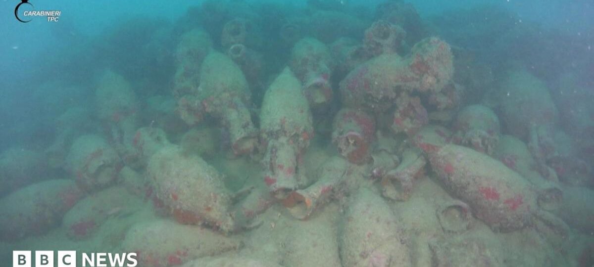 Ancient Roman shipwreck discovered off Sicily coast