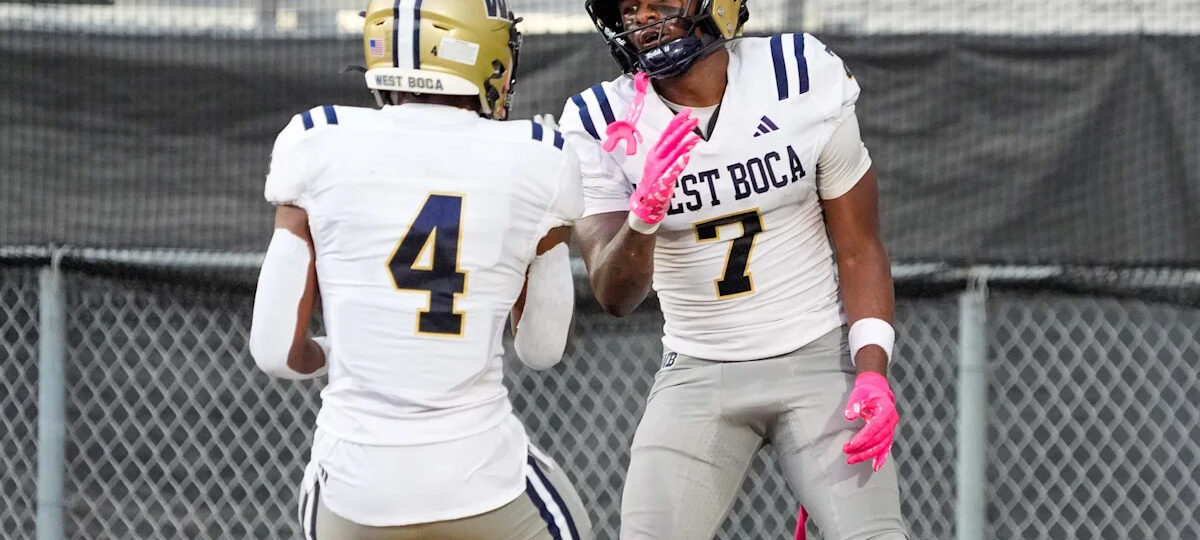 Florida high school football scores: Palm Beach County Week 1 results