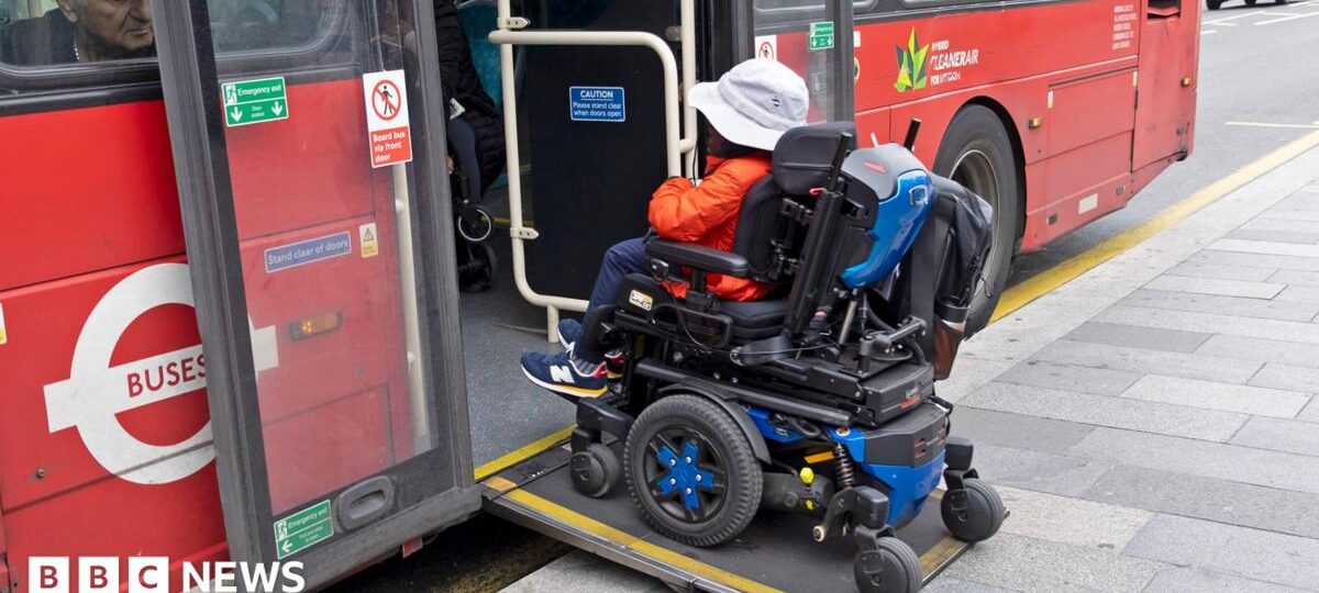Disabled people in England to get 24-hour free bus travel