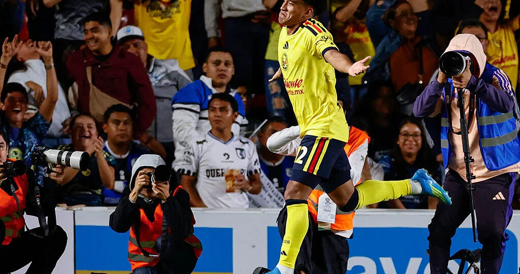 América thrash San Diego by half-time