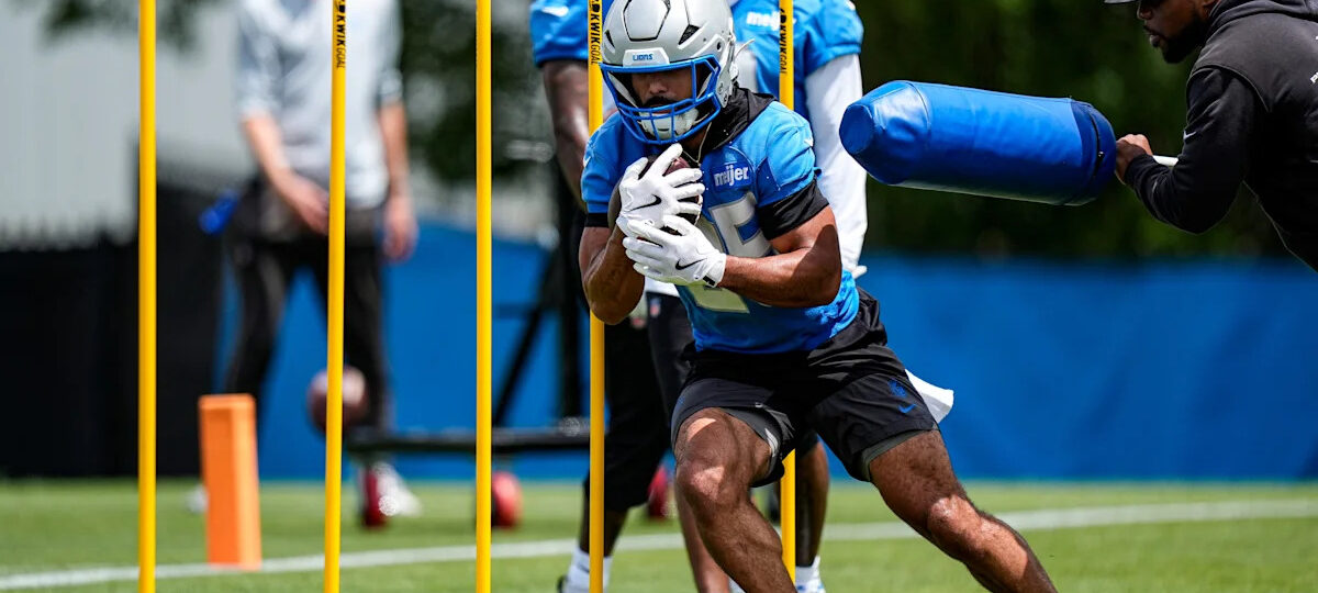 Jacob Saylors, Lions RB, injured in preseason game vs Bengals