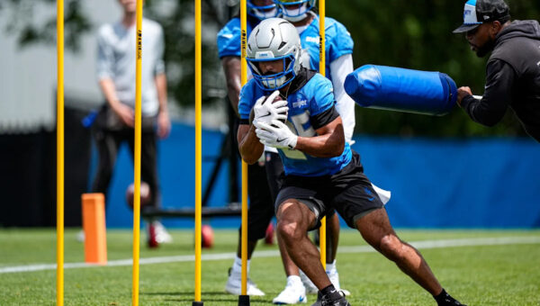 Jacob Saylors, Lions RB, injured in preseason game vs Bengals