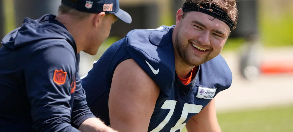 Bears GM Ryan Poles has massive injury update on LT Ozzy Trapilo