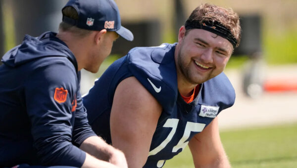 Bears GM Ryan Poles has massive injury update on LT Ozzy Trapilo