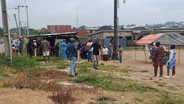 Osun Decides: Large turnout of voters in Osogbo polling units (Video)