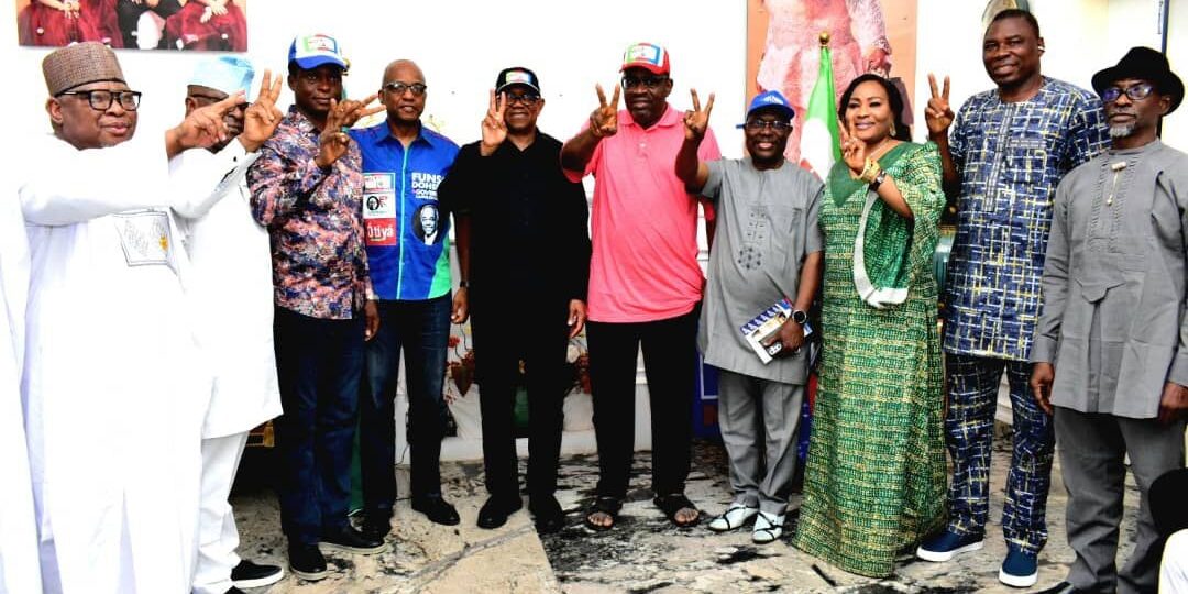 2027: Peter Obi, Dickson meet Lagos NDC governorship candidate, others